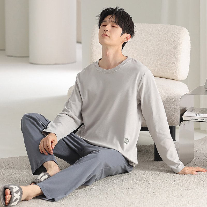 Urban Beauty Men's Pure Cotton Pajamas Homewear Set