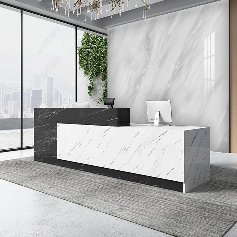 大理石亮面墙布公司前台形象墙logo壁纸美发店男装直播背景墙纸,淘宝优惠券,粉丝福利购,淘宝优惠卷