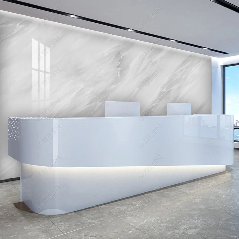 大理石亮面墙布公司前台形象墙logo壁纸美发店男装直播背景墙纸,淘宝优惠券,粉丝福利购,淘宝优惠卷