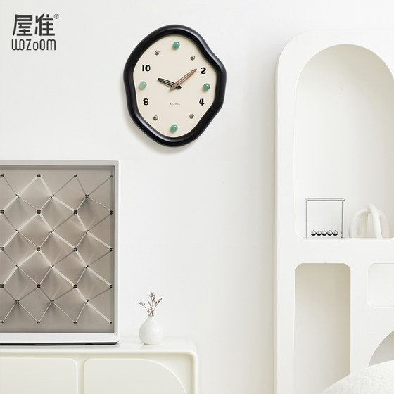 WOZOOM house quasi-restaurant light luxury clock wall hanging