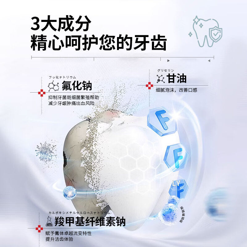 牙齿黑线医用口腔防龋持医用防蛀修复修护预防龋齿护龈含氟抗龋YK,淘宝优惠券,粉丝福利购,淘宝优惠卷