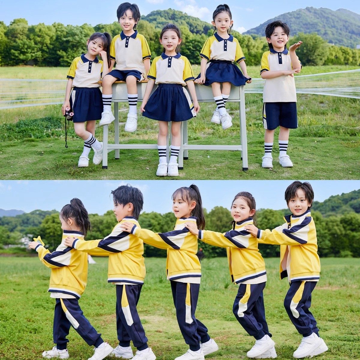 班服小学生校服套装春秋款儿童一年级七件套幼儿园园服秋冬冲锋衣,淘宝优惠券,粉丝福利购,淘宝优惠卷