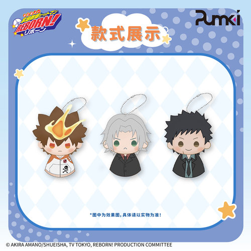 艺华境 家庭教师HITMAN REBORN! 祈愿系列晴天娃娃毛绒挂件盲盒 - 图0