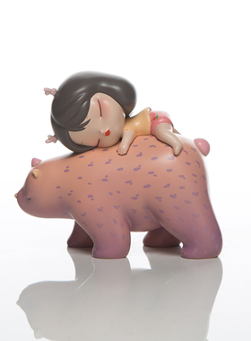 可米生活贾晓欧白夜童话摆件x小家居装饰品桌面酒柜可爱手办小礼