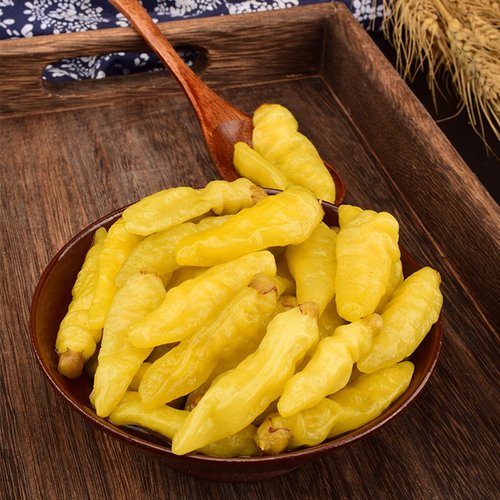 正宗贵州特产小米辣椒泡椒 酸辣椒新鲜野山椒500g 四川商用朝天椒 - 图2