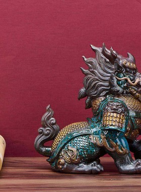 不东陶瓷风水吉祥摆件