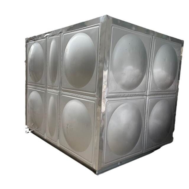 Door-installed stainless steel fire water tank assembly domestic water tank 304 stainless steel water tank 50 cubic water storage tank