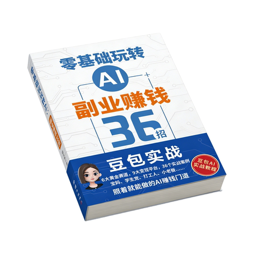 零基础玩转AI副业赚钱36招 2026出版豆包实战教程书籍 - 图3
