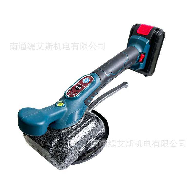 跨境21V锂电无刷瓷砖平铺机贴地板砖辅助工具大功率全自动铺砖机,淘宝优惠券,粉丝福利购,淘宝优惠卷