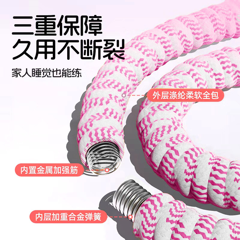 呼啦圈收腹加重减肥不伤腰弹簧软体呼啦圈女瘦肚子减小腹专用神器