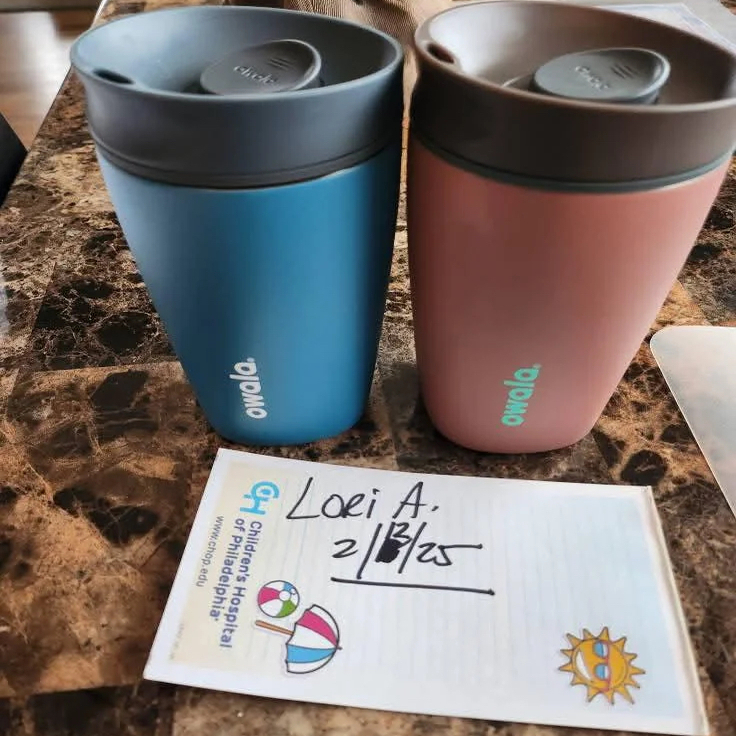 Owala Smoothsip Slider 20OZ 保温杯运动水杯车载杯304不锈钢 - 图2