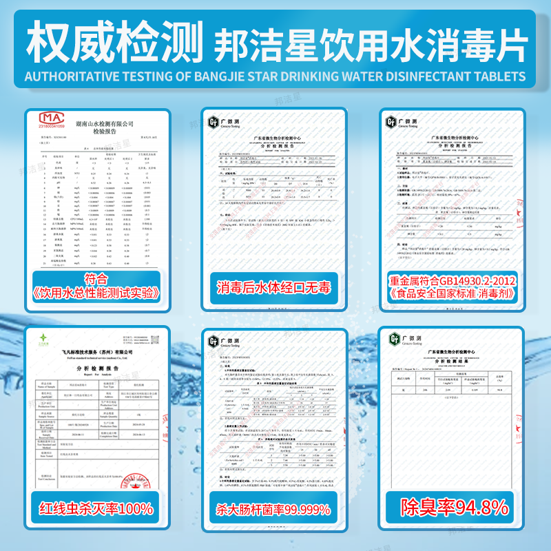 井水消毒杀虫除臭食品级直饮消毒片饮用水箱水桶杀菌净化质水质片,淘宝优惠券,粉丝福利购,淘宝优惠卷