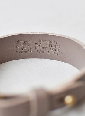 日本直邮IL BISONTE 皮革手链54723-0-5597