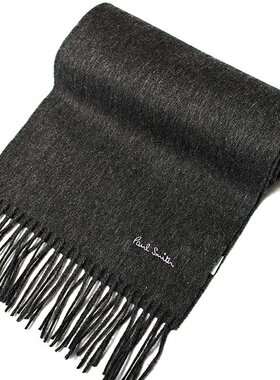 日本直邮Paul Smith 男士围巾 M1A-933D-AS04-74 深灰色