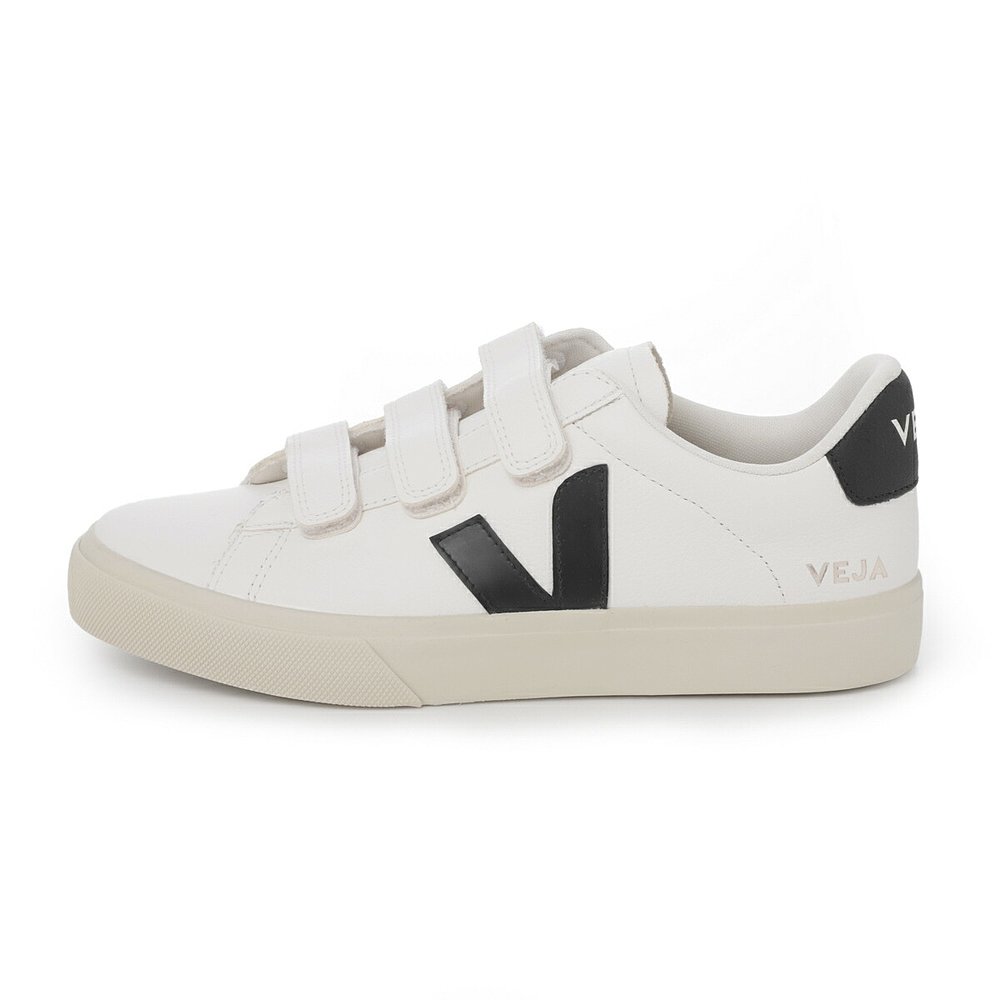 日本直邮Veja 女士运动鞋白色 recife logo rc0502790 特白黑色 R - 图0