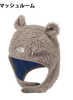 日本直邮The North Face 北面 Cuddle Fleece Ear Cap 婴儿儿童针