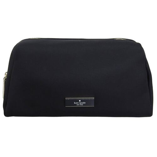 日本直邮Kate Spade 女士 Carter Ksnyl 化妆包黑色KL875-001 - 图0