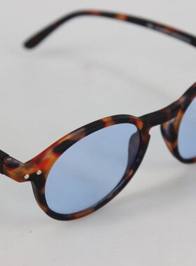 日本直邮IZIPIZI 太阳镜 SUN #D 玳瑁色 浅蓝色镜片 370121043358