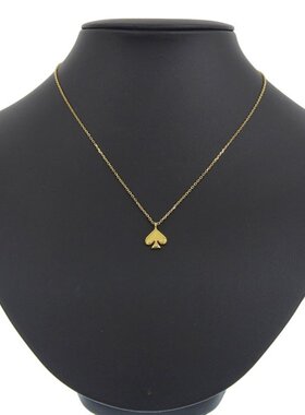 日本直邮Kate Spade 女士金色 EVERYDAY SPADE 金属迷你吊坠 O0RU