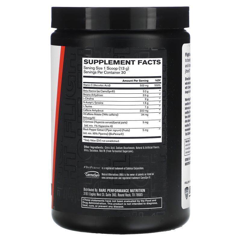 Bare Performance Nutrition,Flight Pre-Workout - 图0