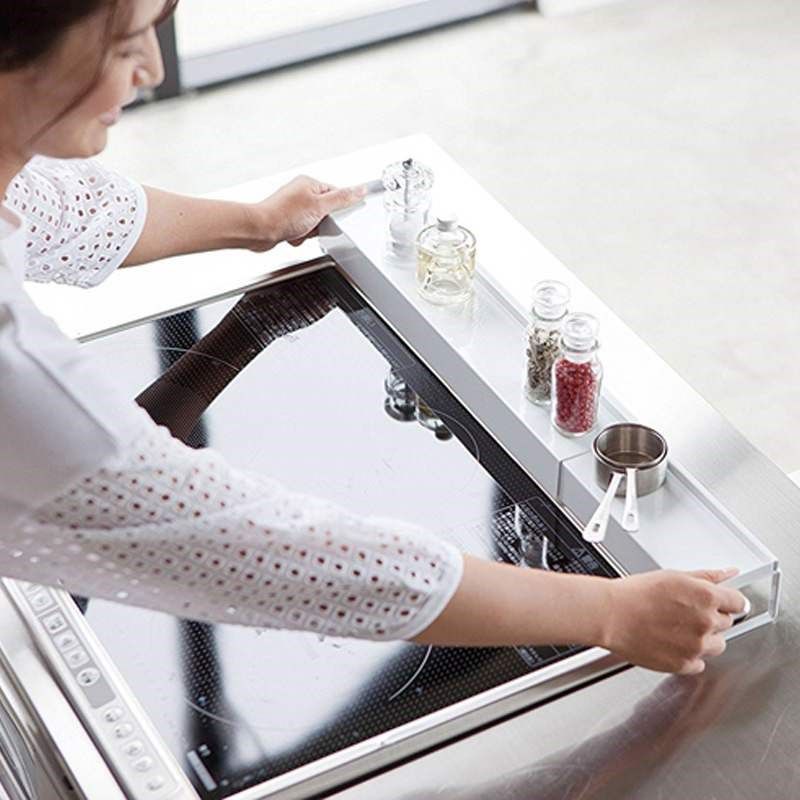 燃气灶台排气口防油烟挡板防污罩可伸缩式厨N房调料整理收纳置物,淘宝优惠券,粉丝福利购,淘宝优惠卷