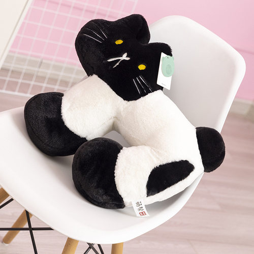 高端定制INS网红叉烧猫抱枕奶油猫抱枕异形靠垫沙发床上飘窗腰靠 - 图2