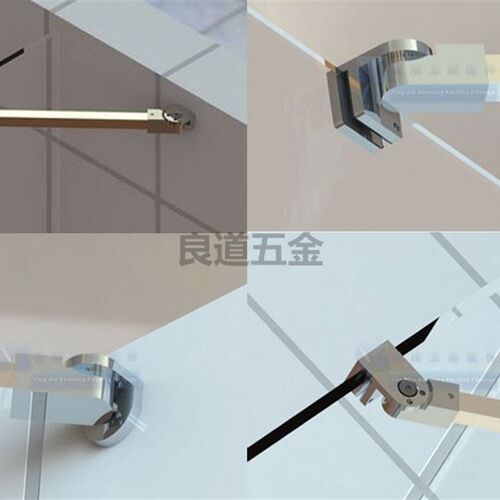 免打孔淋浴房玻璃拉杆防摇摆支A撑固定杆任意角度调节玻璃门撑杆 - 图3