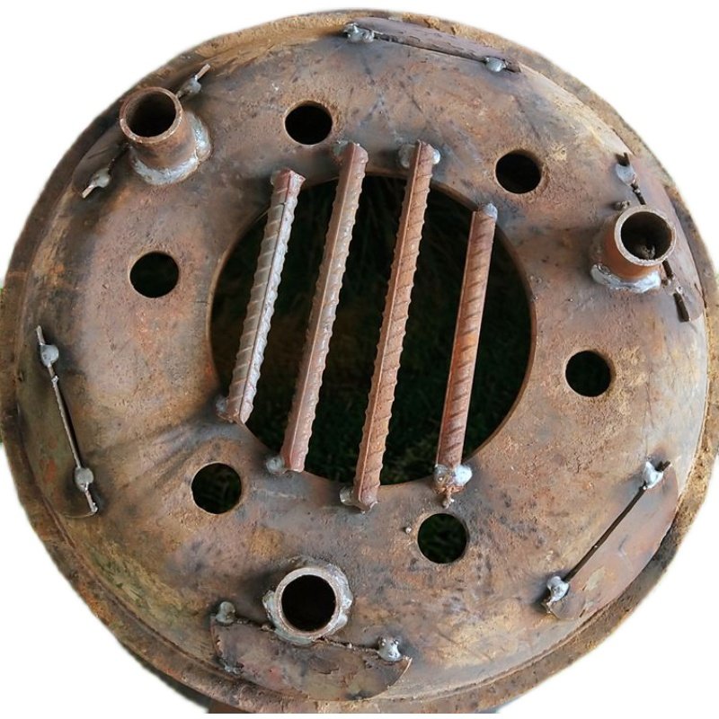 加厚车轮c毂改造木柴炉农村柴火炉钢圈柴火竈加高炉腿柴火炉,淘宝优惠券,粉丝福利购,淘宝优惠卷