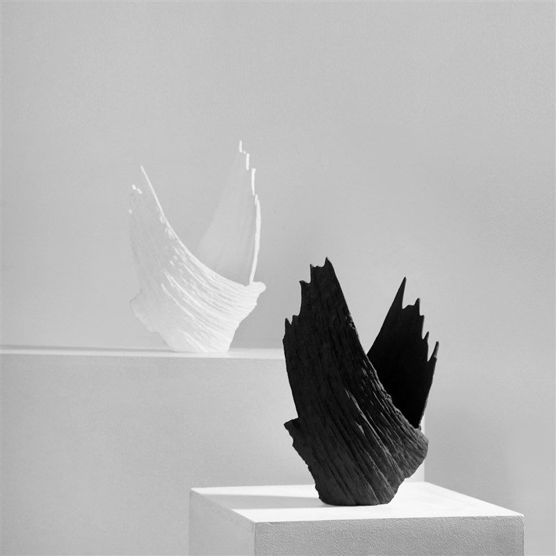 梵其侘寂风手工陶瓷花瓶艺u术花器摆件样板间售楼处酒店花艺插花,淘宝优惠券,粉丝福利购,淘宝优惠卷