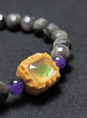 男女同款黑曜石文玩时尚