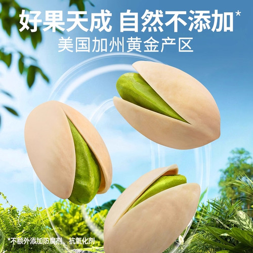 原味开心果2025新货官方旗舰店无添加无漂白特大颗粒孕妇坚果零食 - 图2