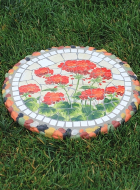 陶瓷花园b户外摆件设计别墅庭院脚踏防滑汀步石踏步石装饰品院子