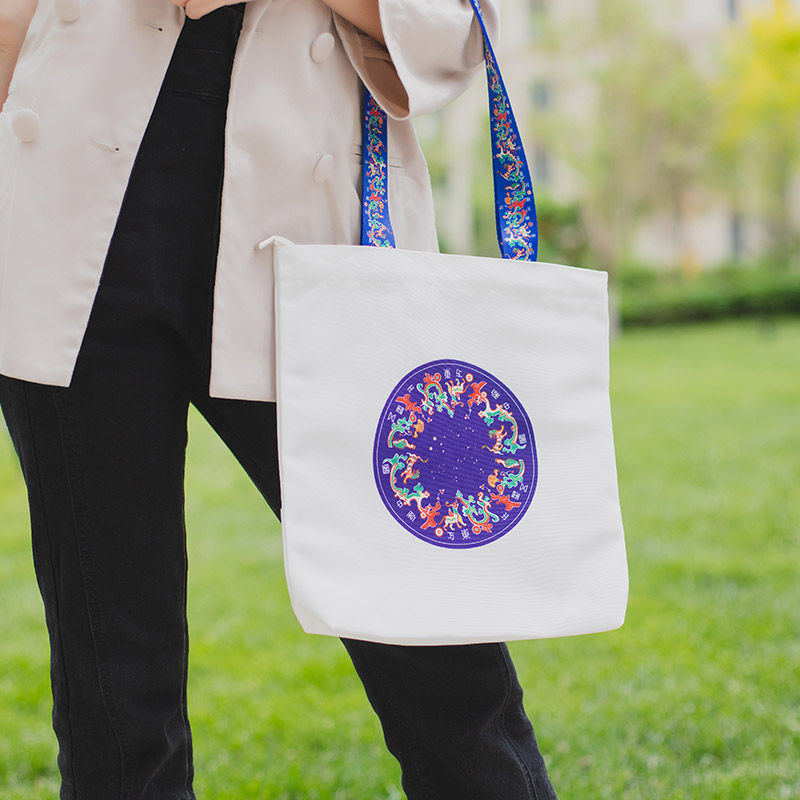 清仓新疆和田博物馆五星出东方帆布手提袋帆布包送女生新疆伴手礼,淘宝优惠券,粉丝福利购,淘宝优惠卷