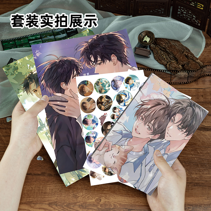 某某113件套周边画册海报拍立得贴纸书签明信片LOMO卡片盛望江添 - 图0