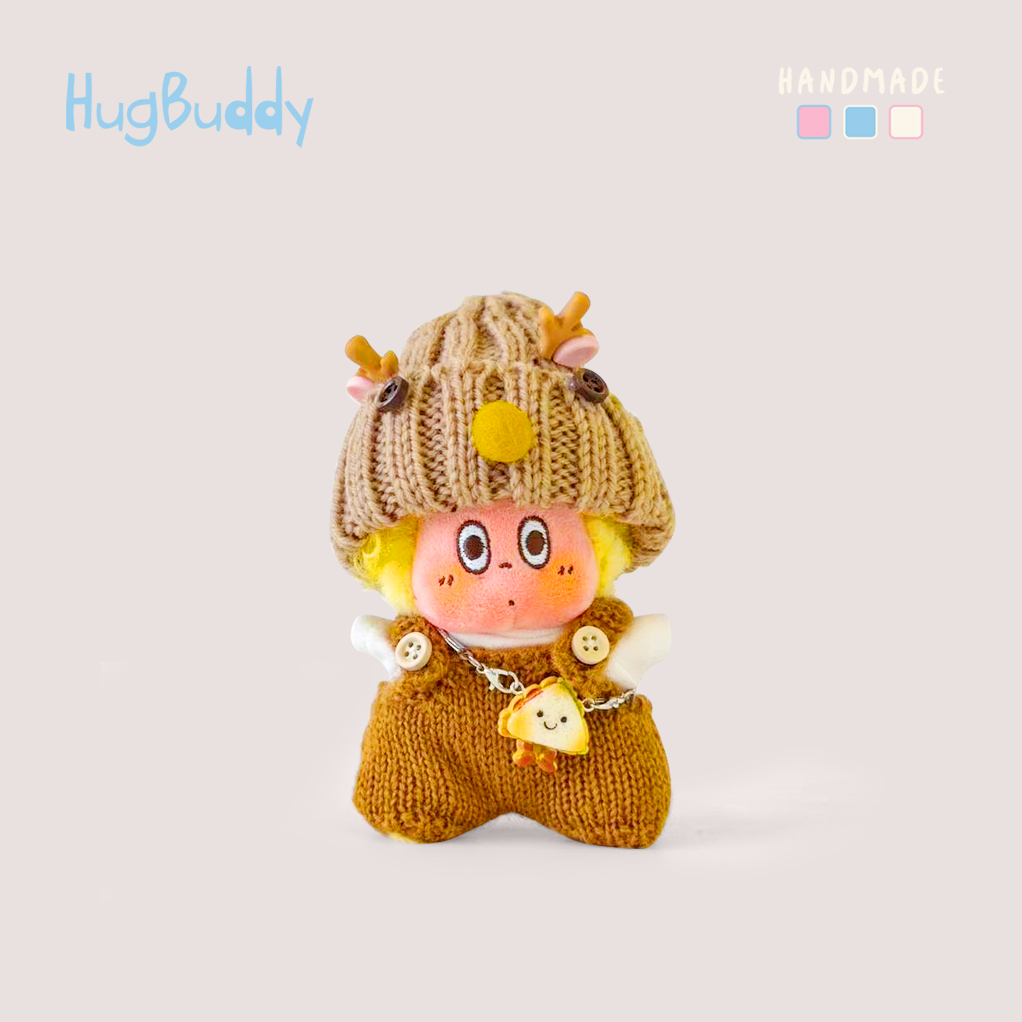 泡泡玛特Twinkle123星星人系列毛绒玩偶挂件娃衣爆炸头帽子衣服 - 图3