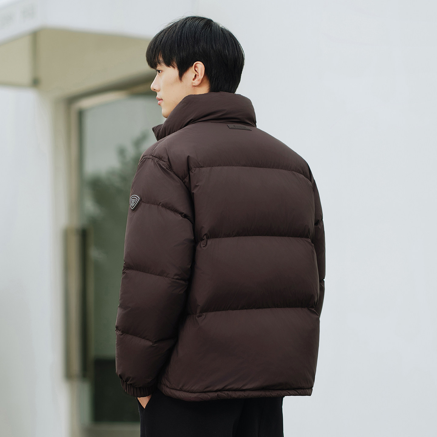 坦博尔泡芙量感暖核立领羽绒服2025新款冬季男女同款加厚休闲外套