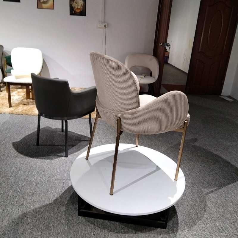 意式现代简约轻奢高级沙发不绣钢椅凳子家用靠背设计师餐厅桌椅,淘宝优惠券,粉丝福利购,淘宝优惠卷