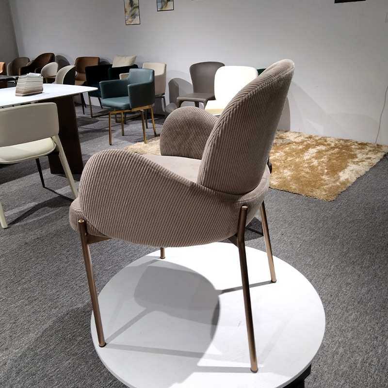 意式现代简约轻奢高级沙发不绣钢椅凳子家用靠背设计师餐厅桌椅,淘宝优惠券,粉丝福利购,淘宝优惠卷