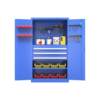 Organize garage thickened storage tool cart heavy-duty hardware tool cabinet auto repair workshop hole board storage cabinet