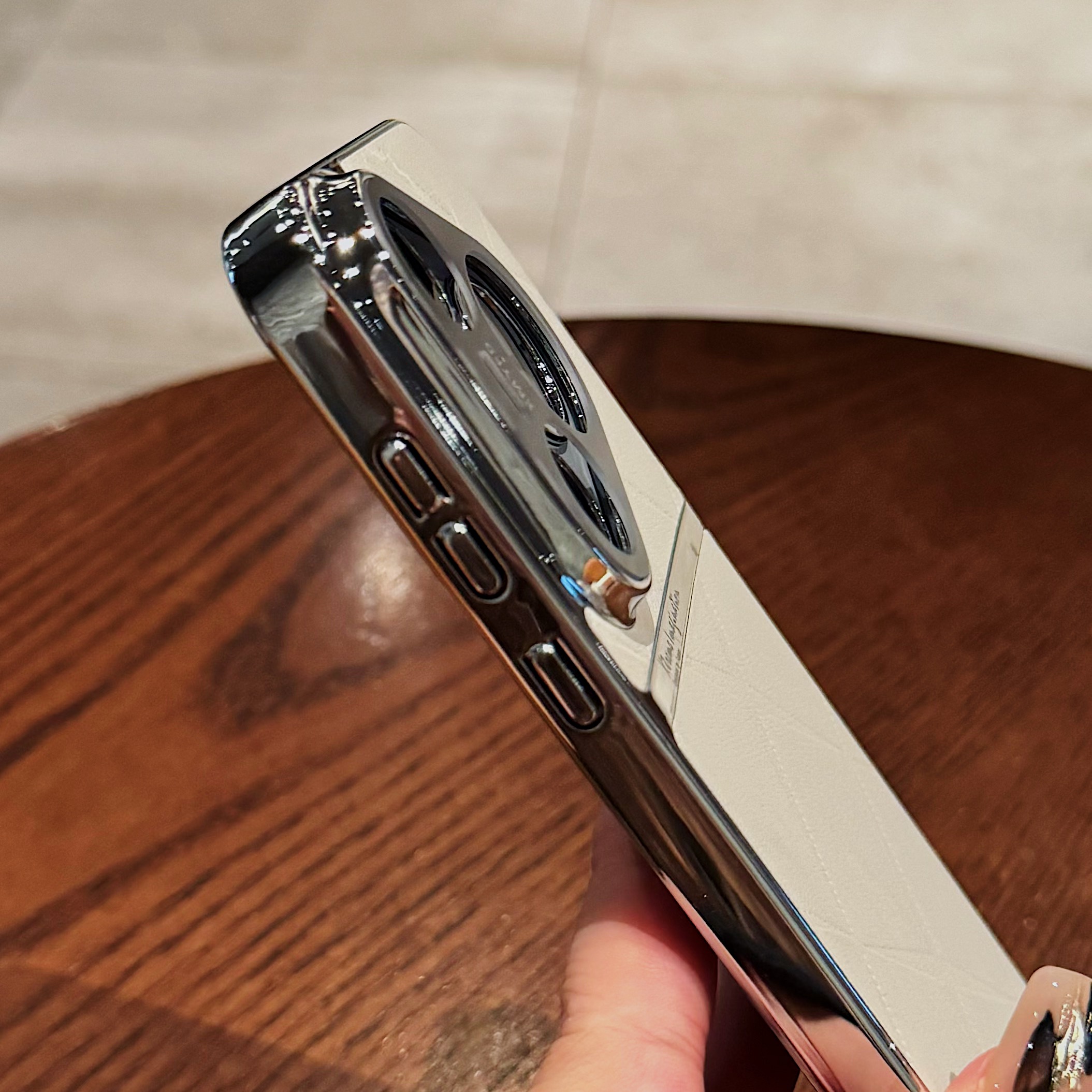 素皮格纹适用华为Pura70Pro+手机壳2025新款女防滑抗指纹P70镜头全包防摔Pura80Ultra高级感小众男士保护套 - 图2