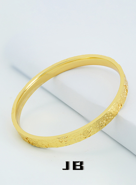 金饰面樱花手镯碎冰冰仙气又耐看