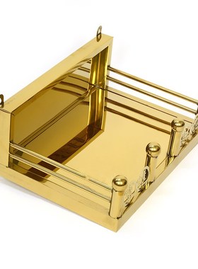 430不锈钢金色l神龛壁挂式吊柜供奉神台神位架不锈钢贡台家居佛龛