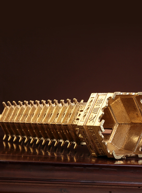 全铜文昌塔摆件7层9层十三层铜塔13层塔办公装饰工艺S礼品摆饰金