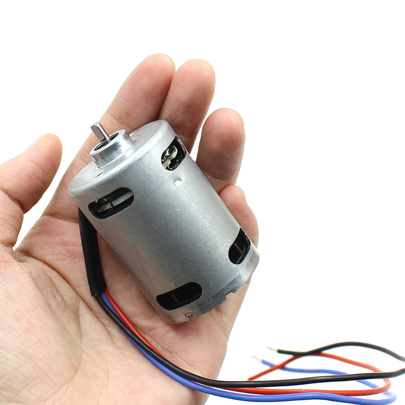 BLM3650无刷电机DC12V24000转高速马达 双滚珠 内置散热风扇D型轴 - 图2