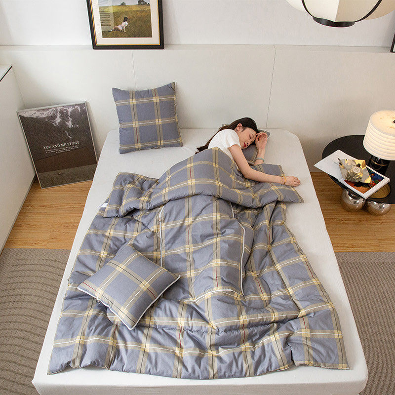 加厚纯棉抱枕被子两用多功能车载靠垫枕头办公室沙发午睡空调被,淘宝优惠券,粉丝福利购,淘宝优惠卷