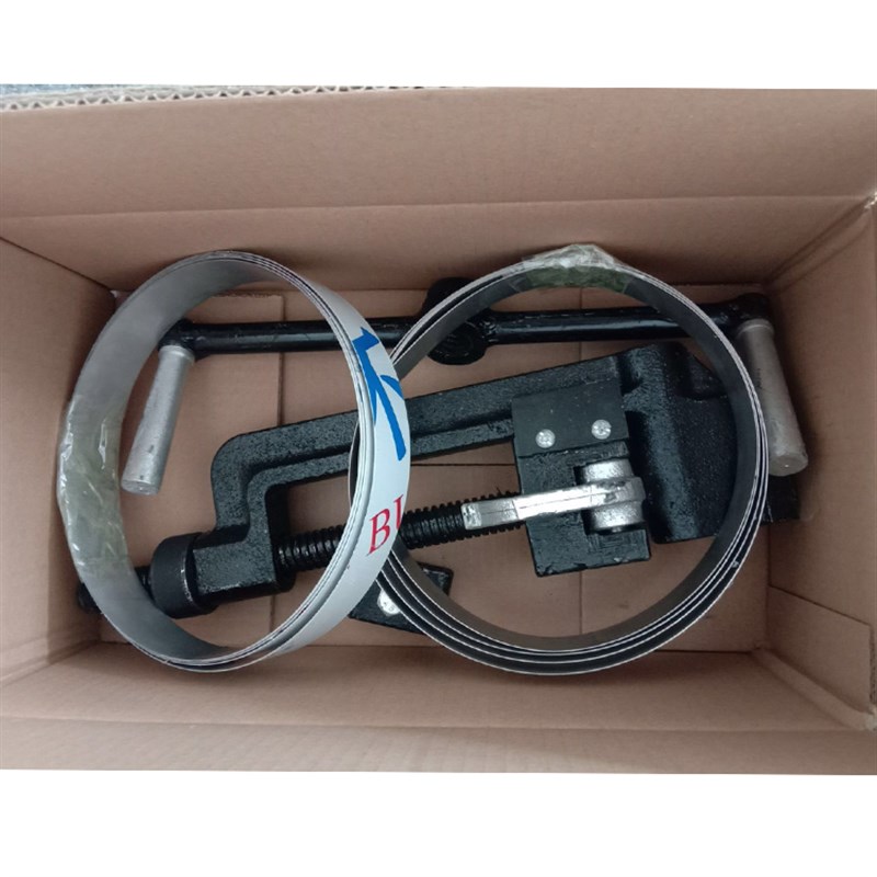 增强缠绕B型管克拉管抱箍热熔焊接捆绑固定钢带涨紧器拉紧器拉马 - 图2