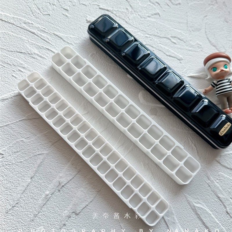 史明克筷子盒定制内格水彩颜料分装定制 手工格子定做颜料盒,淘宝优惠券,粉丝福利购,淘宝优惠卷