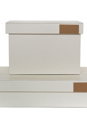 样板房储物盒衣帽间p收纳盒衣柜展厅盒子摆件简约轻奢软装饰品