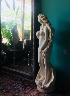 欧式酒店雕像花园m别墅庭院家居装饰工艺品摆设人物雕塑户外摆件