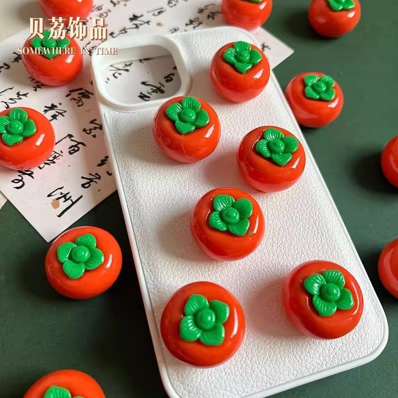 新年好事发生汽车摆件中控台个性卡通柿子花生车载显示屏幕装饰贴,淘宝优惠券,粉丝福利购,淘宝优惠卷